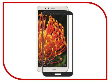 Аксессуар Защитное стекло для Huawei Y6 Prime 2018 Red Line 3D Full Screen Tempered Glass Black УТ000015286