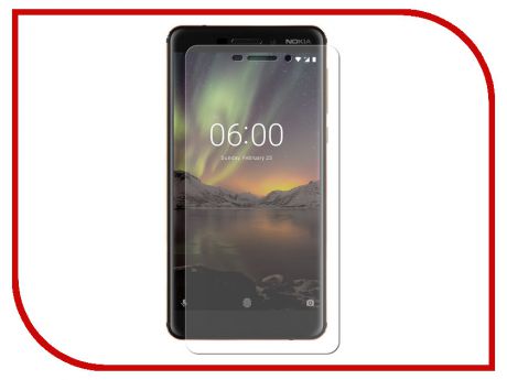 Аксессуар Защитное стекло для Nokia 6.1 2018 LuxCase 0.33mm 82418