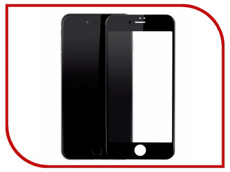 Аксессуар Защитное стекло LuxCase 3D DustProof для APPLE iPhone 8/7 Plus Black Frame 77945