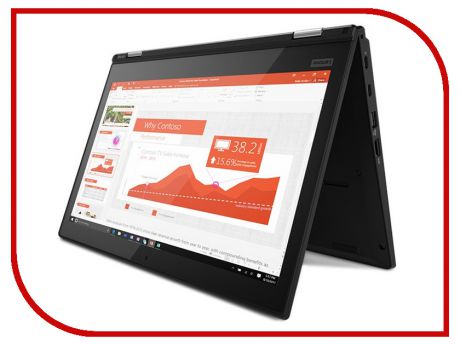 Ноутбук Lenovo ThinkPad L380 Yoga Black 20M7001BRT (Intel Core i5-8250U 1.6 GHz/8192Mb/256Gb SSD/Intel HD Graphics/Wi-Fi/Bluetooth/Cam/13.3/1920x1080/Touchscreen/Windows 10 Pro 64-bit)