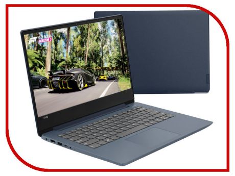 Ноутбук Lenovo IdeaPad 330S-14IKB Dark Blue 81F4004XRU (Intel Core i5-8250U 1.6 GHz/6144Mb/256Gb SSD/Intel HD Graphics/Wi-Fi/Bluetooth/Cam/14.0/1920x1080/Windows 10 Home 64-bit)