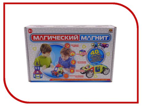 Конструктор ABtoys Магический магнит 40 дет. PT-00748