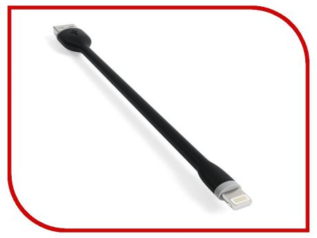 Аксессуар Satechi Flexible Lightning - USB 25cm Black ST-FCL10B