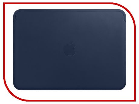 Аксессуар Чехол APPLE Leather Sleeve для MacBook 12 Midnight Blue MQG02ZM/A