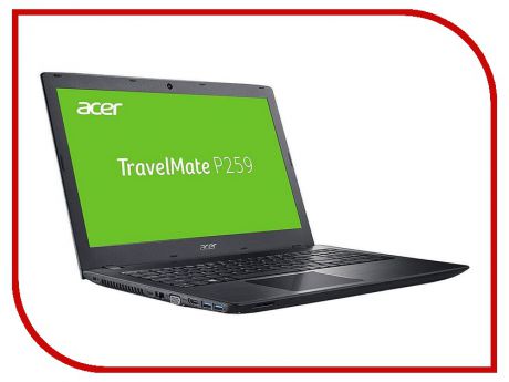 Ноутбук Acer TravelMate TMP259-M NX.VDCER.002 (Intel Core i3-6006U 2.0 GHz/4096Mb/500Gb/Intel HD Graphics/Wi-Fi/Cam/15.6/1366x768/Windows 10 64-bit)