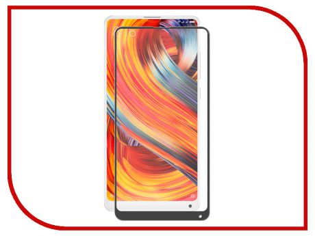 Аксессуар Защитное стекло для Xiaomi Mi Mix 2s Red Line Full Screen Tempered Glass Full Glue Black УТ000015668