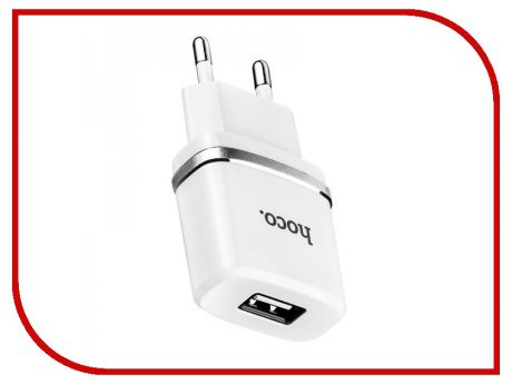 Зарядное устройство HOCO C11 Smart 1xUSB + Micro USB White