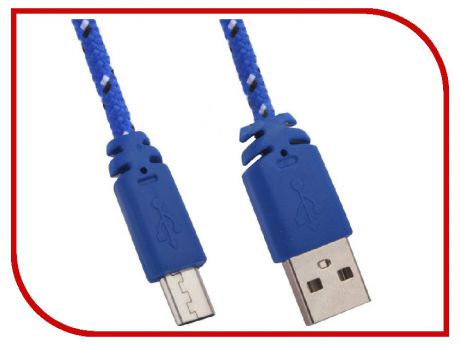 Аксессуар Liberty Project USB - Micro USB 1m Blue-Yellow 0L-00001023