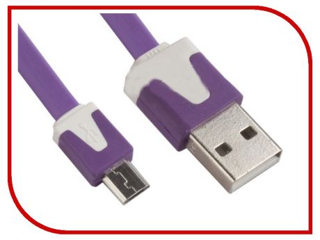 Аксессуар Liberty Project USB - Micro USB 1m Lilac R0003927