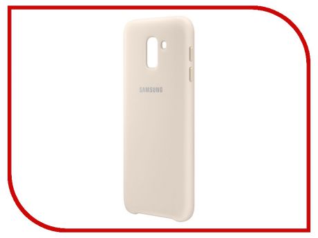 Аксессуар Чехол-накладка для Samsung Galaxy J6 2018 Dual Layer Cover Gold EF-PJ600CFEGRU