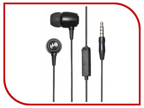 Motorola Earbuds Metal BlackEarbuds