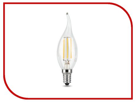 Лампочка Gauss LED Filament Candle Tailed E14 9W 2700K 104801109