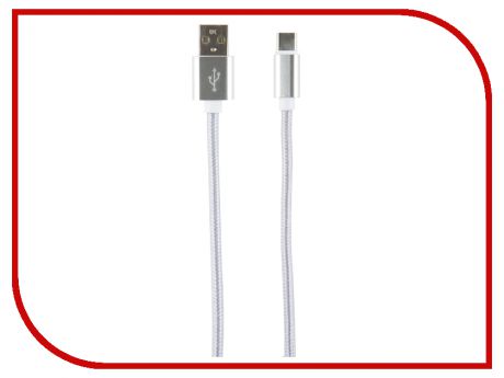 Аксессуар Red Line USB - microUSB 2m Silver УТ000014160