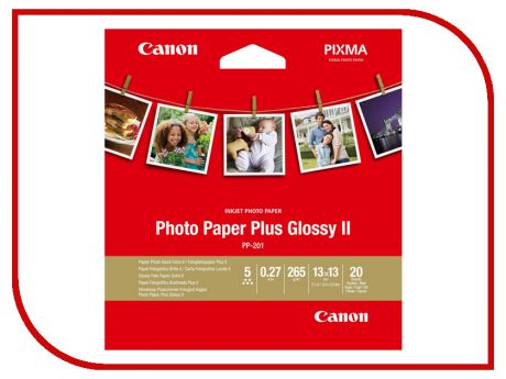 Фотобумага Canon PP-201 Photo Paper Plus Glossy II 260g/m2 20 листов 2311b060