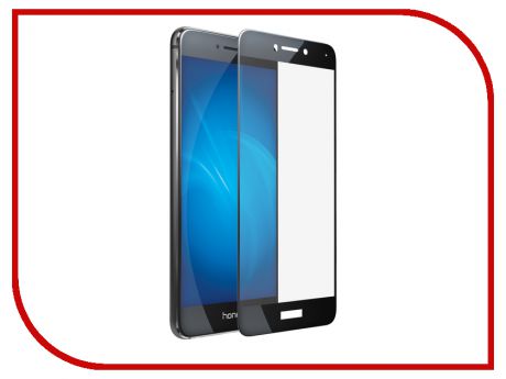 Аксессуар Защитное стекло для Huawei Honor 8 Lite Media Gadget 2.5D Full Cover Glass Black Frame MGFCHH8LBK