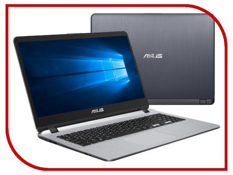 Ноутбук ASUS X507UB-EJ043T 90NB0HN1-M00720 (Intel Core i3-6006U 2.0 GHz/4096Mb/1000Gb/No ODD/nVidia GeForce MX110 2048Mb/Wi-Fi/Bluetooth/Cam/15.6/1920x1080/Windows 10 64-bit)