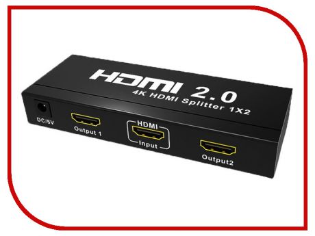 Сплиттер Palmexx 1HDMIx2HDMI 2160P 3D ver 2.0 PX/HDMI-2-4K