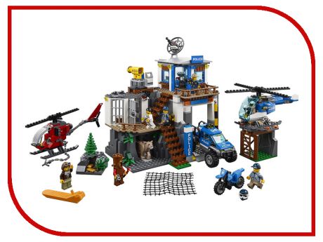 Конструктор Lego City Полицейский участок в горах 60174