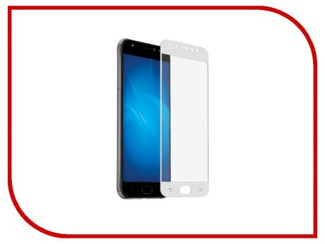 Аксессуар Защитное стекло для ASUS ZenFone 4 Selfie Pro ZD552KL DF Full Screen aColor-12 White
