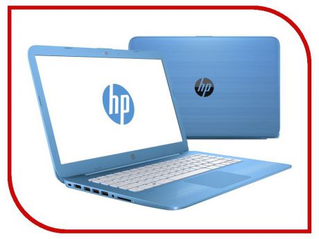 Ноутбук HP Stream 14-ax015ur 2EQ32EA (Intel Celeron N3060 1.6 GHz/4096Mb/32Gb/No ODD/Intel HD Graphics/Wi-Fi/Bluetooth/Cam/14.0/1366x768/Windows 10 64-bit)