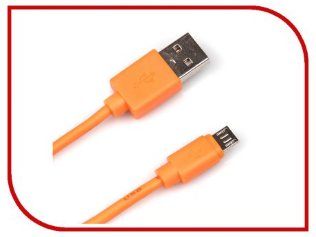 Аксессуар Dialog Micro USB Type-B на USB Type-A Orange CU-0310