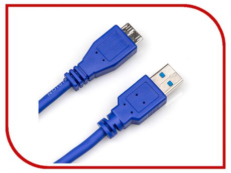 Аксессуар Dialog Micro USB Type-B на USB Type-A Blue CU-0610