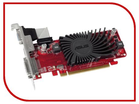Видеокарта ASUS Radeon R5 230 650Mhz PCI-E 2.1 2048Mb 1200Mhz 64 bit DVI HDMI HDCP R5230-SL-2GD3-L