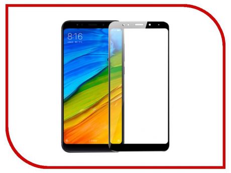Аксессуар Защитное стекло для Xiaomi Redmi 5 Ainy Full Screen Cover 0.33mm Black AF-X1060A