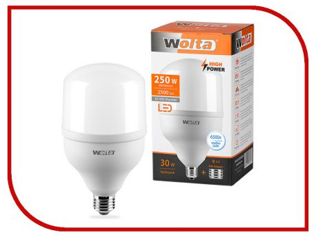Лампочка Wolta LED HP/30W/6500K/E27/40 25WHP30E27/40