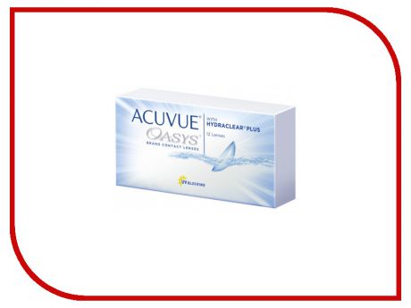 Контактные линзы Johnson & Johnson Acuvue Oasys with Hydraclear Plus (12 линз / 8.4 / -2.75)