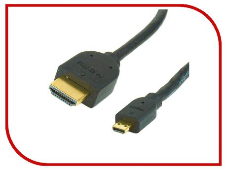 Аксессуар Gembird Cablexpert HDMI-microHDMI 19M v1.3 3m Black CC-HDMID-10