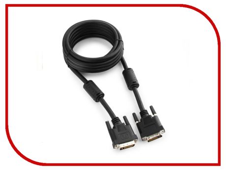 Аксессуар Gembird Cablexpert DVI-D Dual Link 25M/25M 3m Black CC-DVI2-BK-10