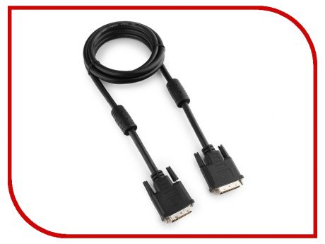 Аксессуар Gembird Cablexpert DVI-D Single Link 19M/19M 1.8m Black CC-DVI-BK-6