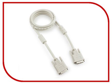 Аксессуар Gembird Cablexpert DVI-D Dual Link 25M/25M 1.8m CC-DVI2-6C