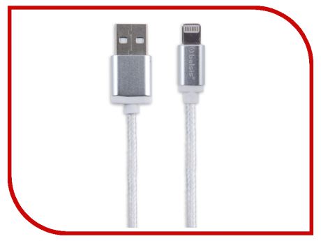 Аксессуар Belsis Lightning - USB A 1.3m White BS3002W