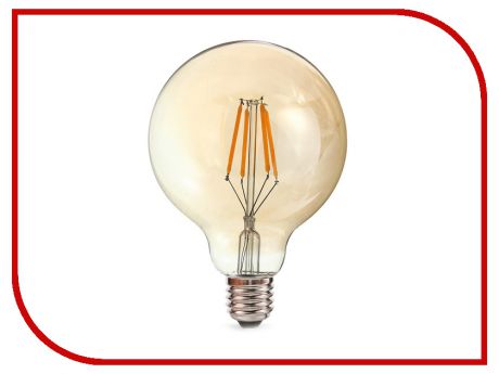 Лампочка Rev LED Filament Vintage Шар E27 G95 5W 2700K DECO Premium теплый свет 32433 1