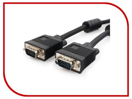 Аксессуар Gembird Cablexpert Premium VGA 15M/15M 3m Black CC-PPVGA-10-B
