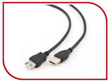 Аксессуар Gembird Cablexpert Pro USB2.0 AM/AF 4.5m Black CCP-USB2-AMAF-15C