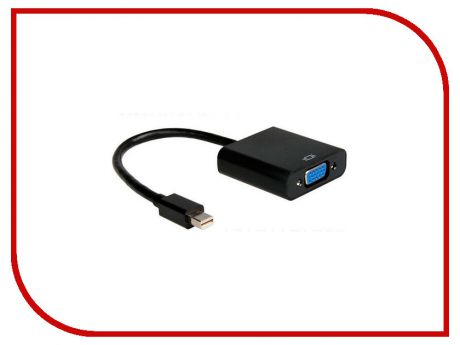 Аксессуар Gembird Cablexpert miniDisplayPort - VGA 20M/15F A-mDPM-VGAF-02 Black