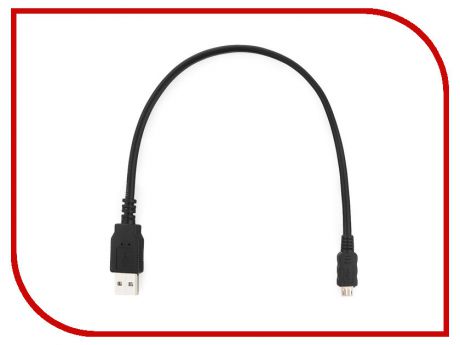 Аксессуар Gembird Cablexpert USB 2.0 - USB A AM/microB 5P 30cm CC-mUSB2D-0.3M