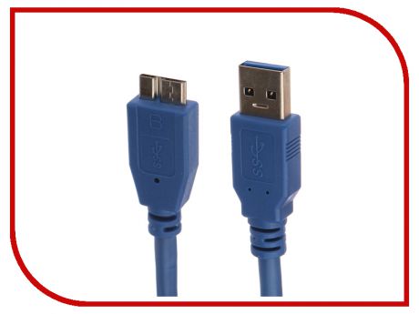 Аксессуар Gembird Cablexpert Pro USB 3.0 AM/microBM 9P 3m Blue CCP-mUSB3-AMBM-10