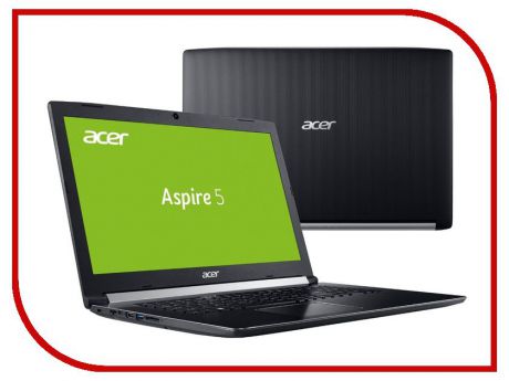 Ноутбук Acer Aspire A517-51G-810T NX.GSXER.006 Black (Intel Core i7-8550U 1.8 GHz/12288Mb/1000Gb + 128Gb SSD/nVidia GeForce MX150 2048Mb/Wi-Fi/Cam/17.3/1920x1080/Windows 10 64-bit)