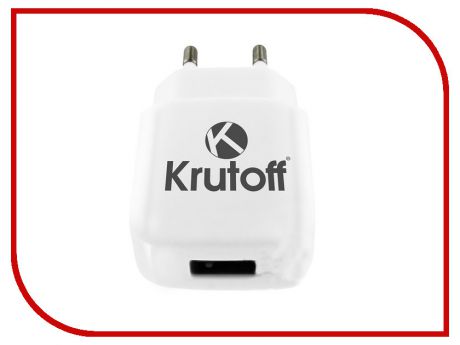 Зарядное устройство Krutoff CH-15 1xUSB + Micro USB 2.1A 02191