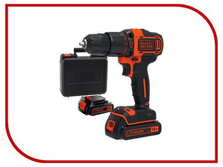 Электроинструмент Black+Decker BDCHD18KB