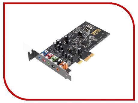 Звуковая карта Creative Sound Blaster Audigy FX PCI-eX int. Retail 70SB157000000
