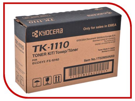 Картридж Kyocera TK-1110 для FS-1110/1024MFP/1124MFP/FS-1120MFP Black 1T02M50NX0