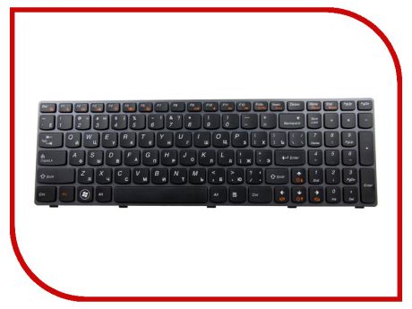 Клавиатура TopON TOP-90697 для Lenovo B570/B575/B590/G570/V570/Y570/Z570 Series Black