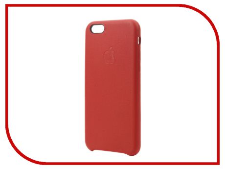 Аксессуар Чехол Krutoff Leather Case для iPhone 6/6S Red 10755