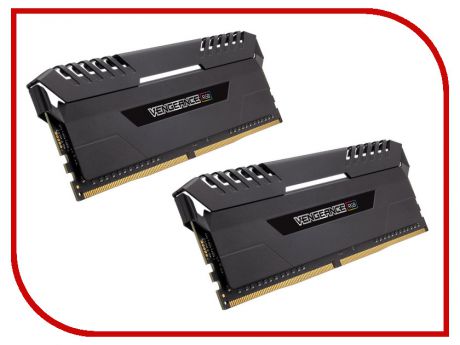 Модуль памяти Corsair Vengeance RGB DDR4 DIMM 3600MHz PC4-28800 CL18 - 16Gb KIT (2x8Gb) CMR16GX4M2C3600C18
