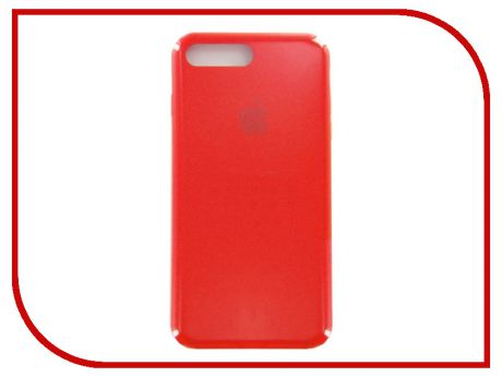 Аксессуар Чехол Krutoff для APPLE iPhone 7 / 8 Plus Silicone Case Red 10775